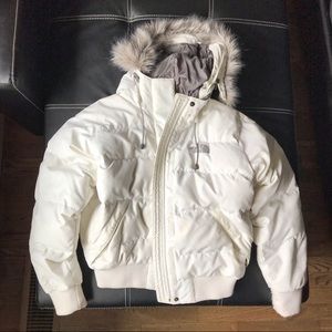 The North Face White Gotham Down Jacket